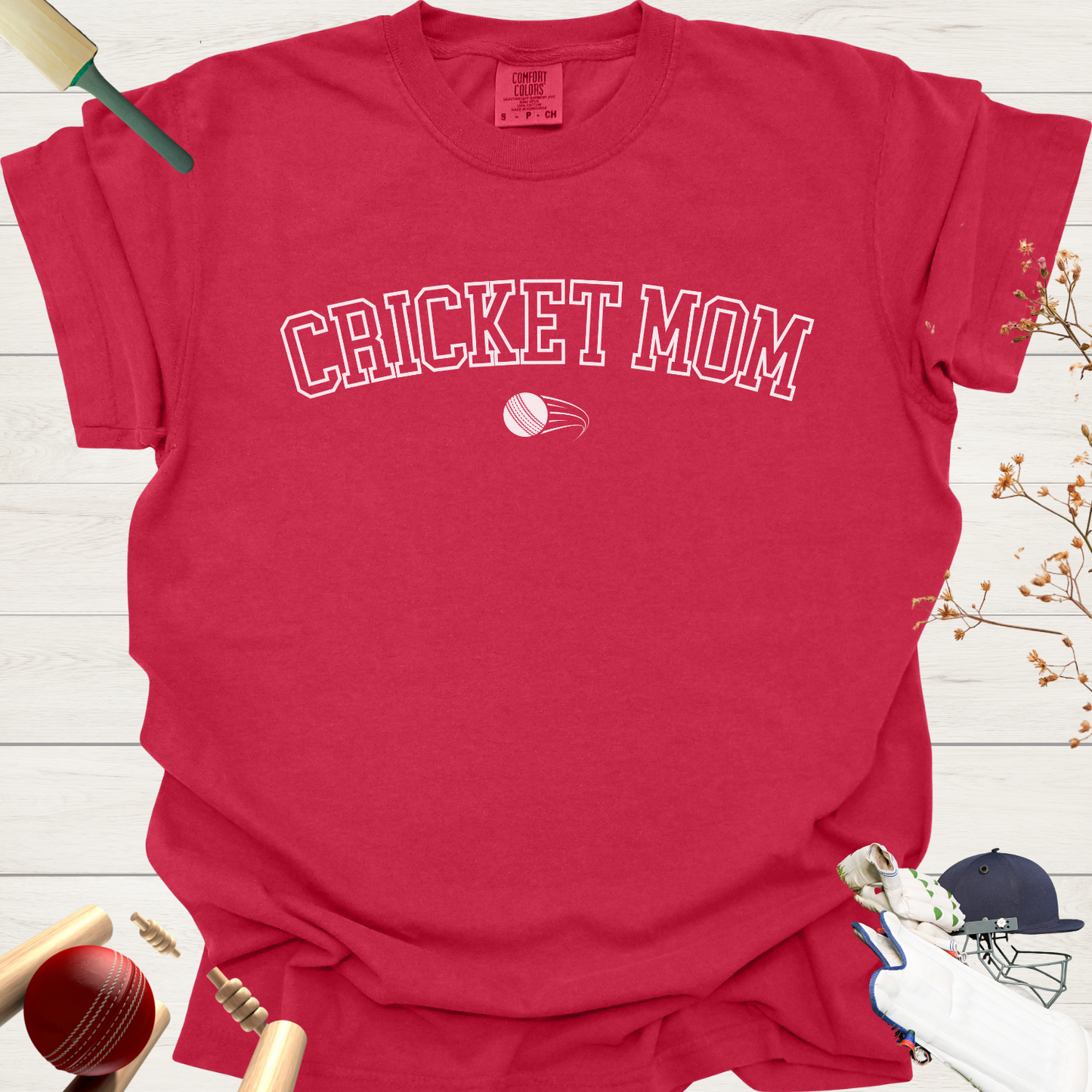 Cricket Mom Tee: Proud Sports Parent T-Shirt