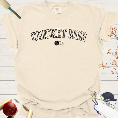 Cricket Mom Tee: Proud Sports Parent T-Shirt