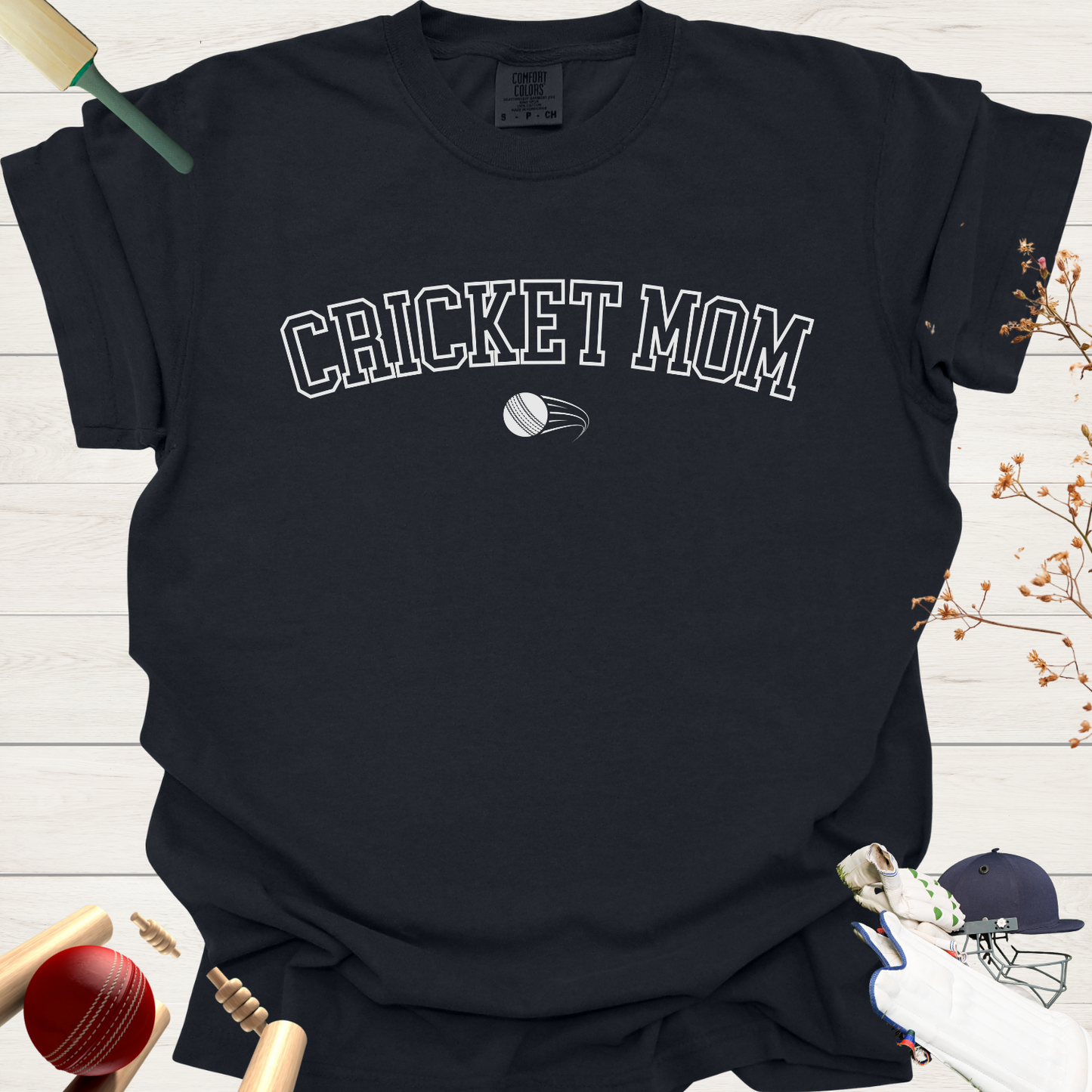 Cricket Mom Tee: Proud Sports Parent T-Shirt